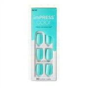 KISS imPRESS Color Press-On Nails, 'Abstract', 30 Count
