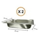 thumbnail image 4 of Bufetera De Acero Inoxidable 2 Bandejas De 5.5 Litros Cocina, 4 of 7