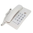 thumbnail image 4 of Landline Phone, Multifunctional Desktop Phone Large Button  Durable  For Home White, 4 of 8