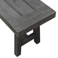 thumbnail image 4 of Vifah V1820 Outdoor Patio Dining Picnic Bench, 5-Foot, Gray, 4 of 4