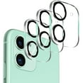 thumbnail image 1 of 3 Pack Camera Lens Protector for iPhone 12 mini, 9H Hardness Tempered Glass, Ultra HD, Anti-Scratch, Case Friendly [Does not Affect Night Shots], 1 of 7