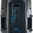 thumbnail image 3 of beFree Sound 2x's 12 Inch Woofer Portable Bluetooth Powered PA Tailgate Party Speaker, 3 of 11