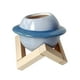 thumbnail image 1 of Florero Simple Porche de Cerámica BLESIY Moderna Decoración Boda Cocina Azul Florero Pequeño, 1 of 4