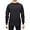 DK Gray, variant on Access Men's Heavyweight Long Sleeve Thermal Crew Neck Top (Black, Small)