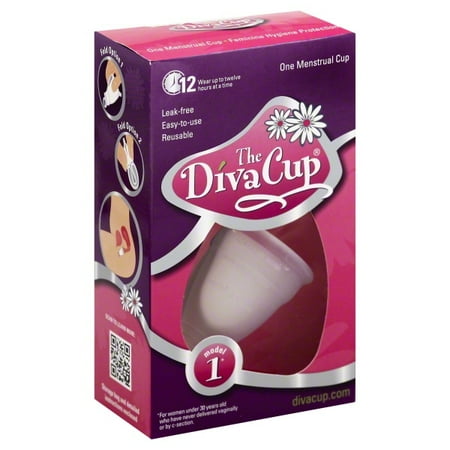 Diva Cup Diva Cup 1 Pre Childbirth (Packaging May (Best Soft Menstrual Cup)