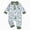 L101-Green, variant on Newborn Infant Unisex Baby Boy Girl Clothes Mallard Duck Embrodiery Button Romper Jumpsuit One Piece Fall Winter Outfits(L101-Brown,3-6 M)