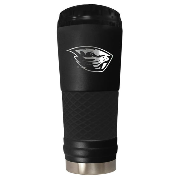 Black Oregon State Beavers Stealth Matte 24oz Tumbler