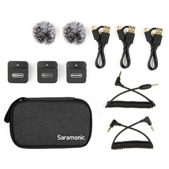 Saramonic Blink100B2 2 Person Micro Clip Wireless Mic System for Camera & Mobile
