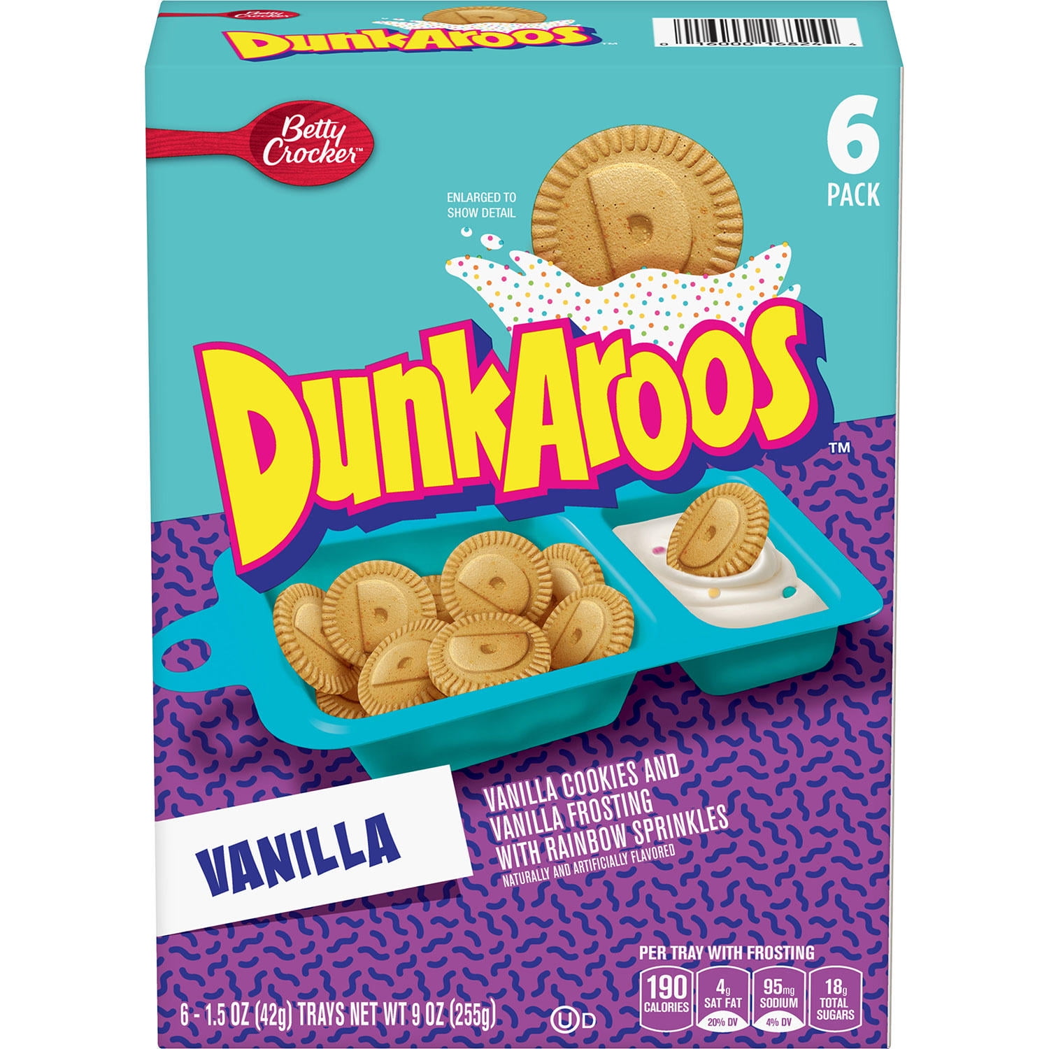 Dunkaroos 3 Pack 1990s Nostalgia Snack In Vanilla Cookies Frosting Ships Fast 
