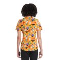 thumbnail image 3 of Scrubstar Women's Scary Sweets Scrub Top, Sizes S-3X, 3 of 7