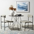 thumbnail image 2 of SAFAVIEH Archer Dining Chairs, Light Grey/Black, Set of 2 (19.3 in. W x 22.5 in. D x 35 in. H), 2 of 7