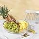 thumbnail image 4 of Plato de fruta Plato de fruta de vidrio Platos decorativos for el hogar Cocina Hotel Restaurante Platos, 4 of 4