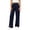 B-navy, variant on KVPLBQFD Tween Drawstring Wide Pants Girls Teens Fall Winter Relaxed Bottoms Sweatpants for Girls Side Pockets Comfy Street Style Girls Pants