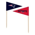 thumbnail image 1 of Drapeaux Cure-Dents des Patriots de la Nouvelle-Angleterre, 1 of 1