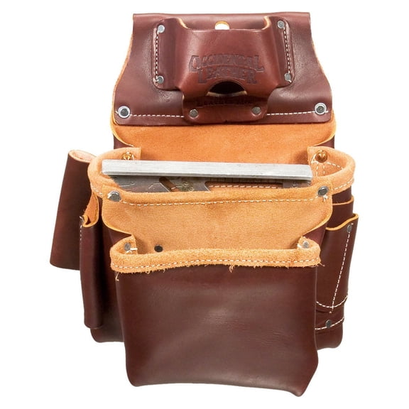 Occidental Leather 5061LH 2 Pouch Pro Fastener Tool Bag Tape Holster - Left Hand