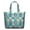 Lightweight, variant on Lightweight Weekender Bag with Spiral Seashell and Nautical Shell Patterns, Multipurpose Travel Tote Bag for Summer and Sea