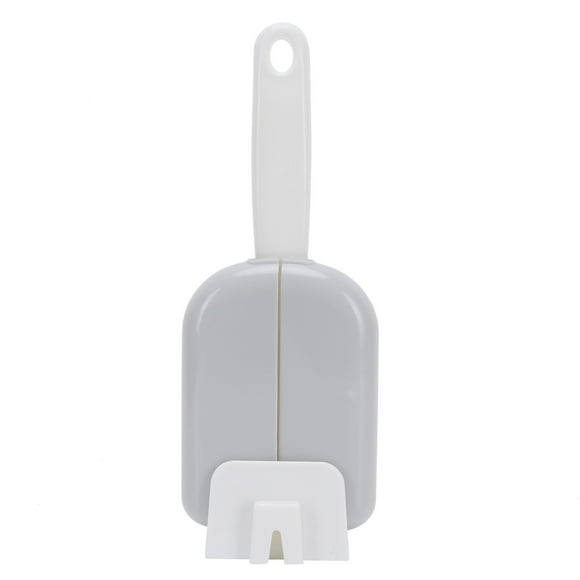 Avec Boîte de Rangement, Anti-Poussière Suspendue 7.5x2.6in Cuillère à Repas Debout Matériau PP de Qualité Alimentaire pour Cuisine Maison Vert, Rose, Gris