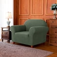 thumbnail image 3 of Subrtex 1-Piece Stretch Sofa Slipcover Non Slip Couch Cover (Armchair, Olive Drab), 3 of 7