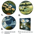 thumbnail image 3 of Designart "Winding River in the Countryside I" Landscapes Wall Decor, 3 of 5