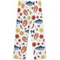 thumbnail image 5 of Top-kevin Women's Pajama Sets Seafood Fruit Pattern Long Sleeve Lounge Sets Pjs Sleepwear with Pockets, 5 of 12