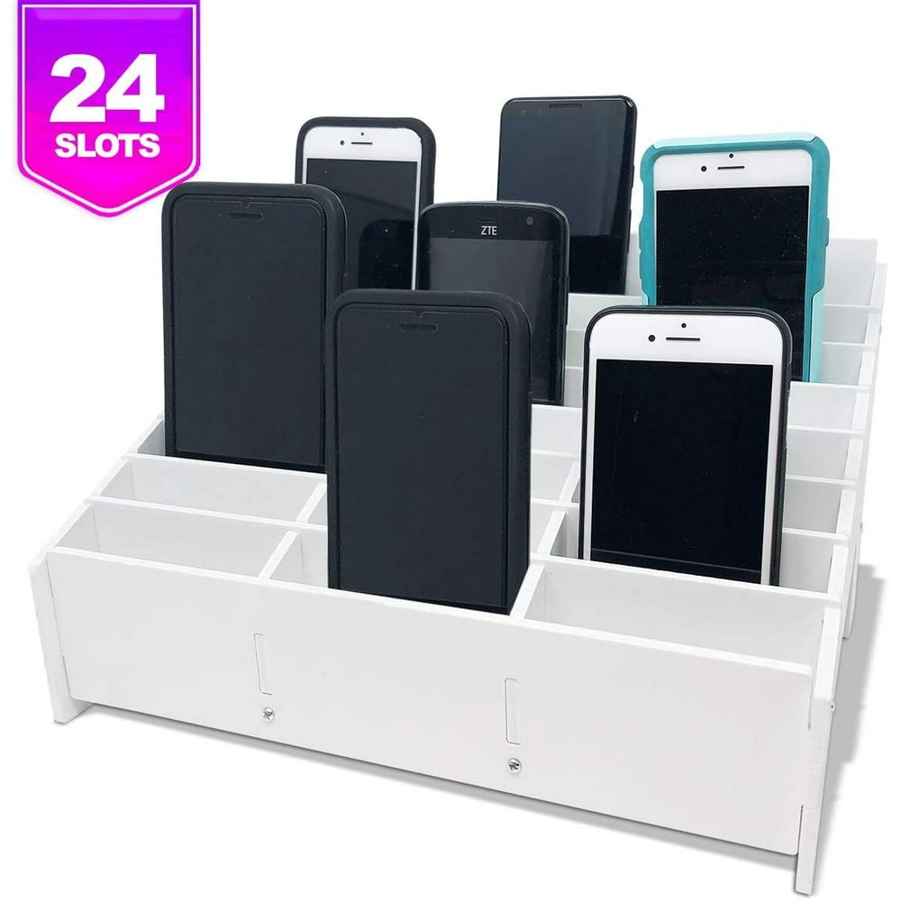 Classroom Cell Phone Storage Cubby and Calculator Storage Caddy Box for