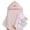 Princess Print, variant on Evolur Secret Garden 6 pc Gift Set - Hooded Towel & 5pc Wash Cloths, Garden Print