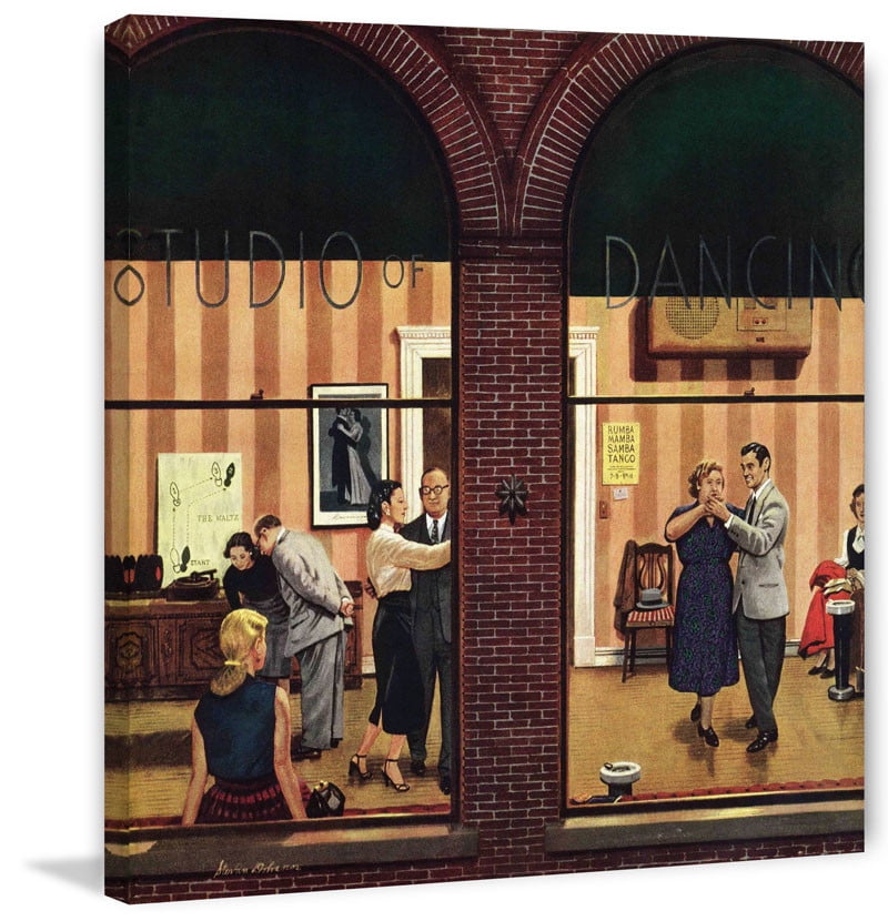 Marmont Hill Vintage-Americana Clown Band Canvas Wall Art 32 by 32