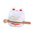 thumbnail image 2 of Lámpara de mesa de gato de la con altavoz, lámpara de mesa pequeña, estatua decorativa para el hogar, lámpara LED para cabecera, lámpara para h, 2 of 9