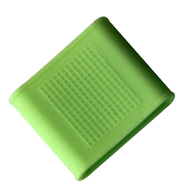 Soft Golf Finger Sleeves Silicone Bowling, Gym, Badminton, Protector Support Wrap Light Green 23mm