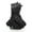 Black, variant on Kids Girls Winter Coat Hooded Jacket Thicken Windproof Zipper Warm Winter Coats Kids Little Boys Girls Clothes 4-5 Years