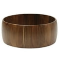 thumbnail image 2 of Gibson Home Laurelton 3 Piece Large 13" Acacia Wood Salad Serving Bowl Set w/ 2 Serving Tools, 2 of 11