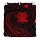 thumbnail image 3 of Juego de cama Papúa Nueva Guinea - Rojo - Estilo Frida, 3 of 6