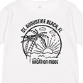 thumbnail image 4 of Inktastic Summer Vacation Mode St. Augustine Beach Florida Boys or Girls Long Sleeve Toddler T-Shirt, 4 of 5