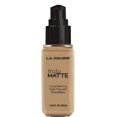 thumbnail image 2 of L.A. COLORS Truly Matte Fond de Teint - Beige Doux, 2 of 9