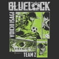 thumbnail image 2 of Mens Blue Lock Yoichi Team Z Panels T Shirt, 2 of 5