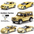 thumbnail image 2 of 1:32 Electroplated Car Model Super Car Model Children Boy Diecast Toy Vehicle Decoration Die Cast Car Toy Children Gift, 2 of 9