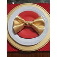 thumbnail image 2 of Your Chair Covers - Gold 20 Inch (10 Pack) Satin Cloth Napkins for all events, Easy washable, 2 of 4