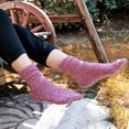 thumbnail image 4 of Loritta 5 pares de calcetines de lana para mujer, de punto grueso, vintage, para invierno, cálidos, acogedores, para regalo Zhivalor YZY1225, 4 of 6