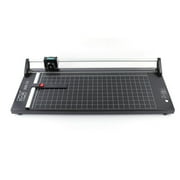 OUKANING LED Oukaning 24'' Photo Paper Film Sharp Cutter Machine Manual Rotary Paper Cutter Trimmer