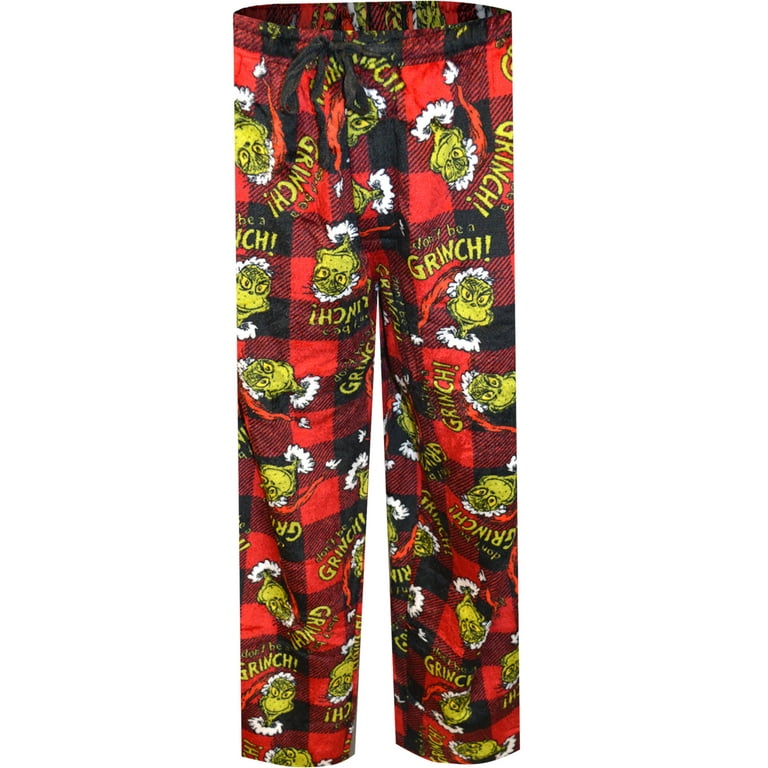 Grinch pajama 2025 pants walmart