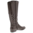 thumbnail image 2 of Style & Co. Womens Kindell Faux Leather Riding Boots Brown 9.5 Medium (B,M), 2 of 2