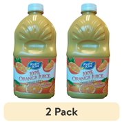 (2 pack) V.I.P. Ruby Kist 100% Orange Juice, 48 fl oz
