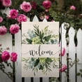 thumbnail image 2 of Newhomestyle Spring Floral Welcome Garden Flag 12×18 inch Double Sided Seasonal Outside Decor, 2 of 6