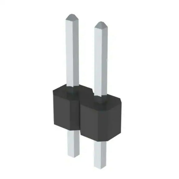 Pack of 2 PEC02SAAN Connector Header Through Hole 2 position 2.54MM :RoHS