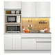 thumbnail image 1 of Cocina Integral Compacta Madesa Livia Sin Encimera ni Tarja Blanco, 1 of 9