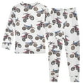 thumbnail image 2 of joogoo Mountain Bikes 2 Piece Long Sleeve Tee and Pants Cotton Pajama Set 8Y, 2 of 7