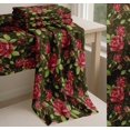 thumbnail image 6 of Soimoi Green Cotton Cambric Fabric Leaves & Rose Floral Printed Fabric 1 Yard 56 Inch Wide, 6 of 7