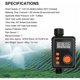 thumbnail image 4 of Programador y temporizador de riego automático Controlador de riego electrónico Temporizador de riego automático con pantalla LCD grande Control de riego a prueba de agua, 4 of 5