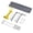 Installation Kit, variant on Yescom Semi-Automatic Retractable 6.6'x8.4' Vehicle Awning with Blackout Coating Motor Car Side Roof Rack Overlanding Sun Shade for  Outdoor Camping Travel Gray