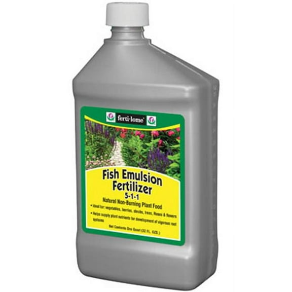 Fertilome (10612) Fish Emulsion Fertilizer 5-1-1 (32 oz)
